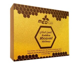 Med Care golden royal honey VIP 10g X 24 sachets, wooden box