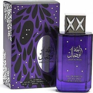 عطر ليلة الوصال للعود 100 مل للنساء من ارض الزعفران للعطور