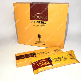 Kopi tenaga VITAMAX DOUBLESHOT MACA untuknya 10x20 g