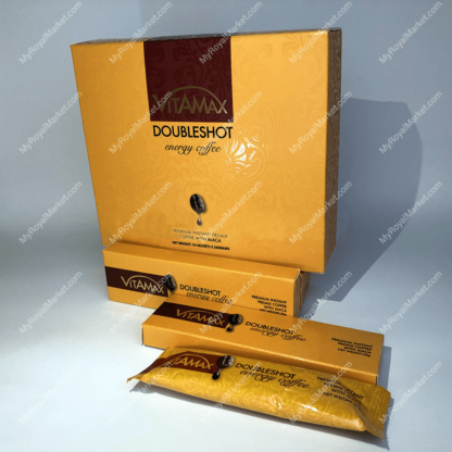 Kopi tenaga VITAMAX DOUBLESHOT MACA untuknya 10x20 g - Image 3