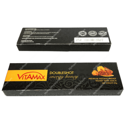 Royal Honey VITAMAX DOUBLESHOT MACA HONEY energy honey for him 10x20 g - Image 4