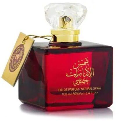 ⁦عطر شمس الامارات خصوصي عود 100 مل للنساء والرجال من ارض الزعفران للعطور⁩ - الصورة ⁦3⁩