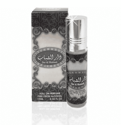 عطر دار الشباب للعود 10 مل للرجال ، زيت عطري