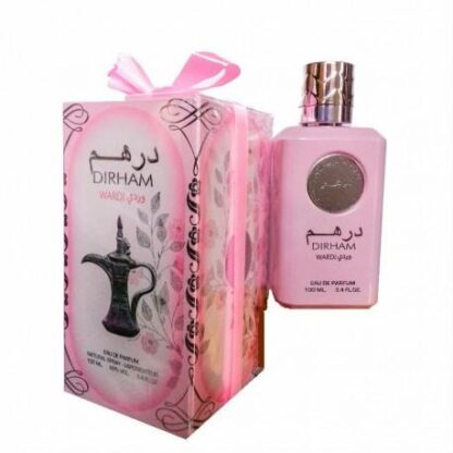 ⁦عطر درهم وردي (عود) 100 مل للنساء⁩ - الصورة ⁦3⁩