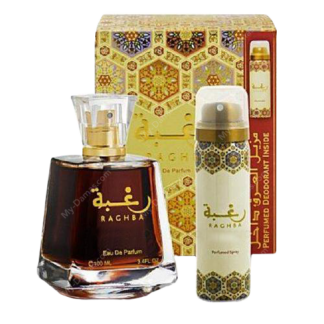 عطور لطافة ، عطر رغبة (عود) 100 مل + مزيل العرق للرجال والنساء