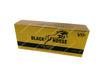 VIP Black Horse Golden عسل الحصان الاسود الذهبي 12 × 10 جرام
