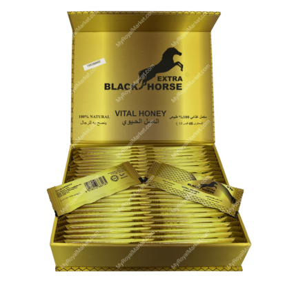Black Horse Extra Vital Honey  48 x 10 gram - Image 3