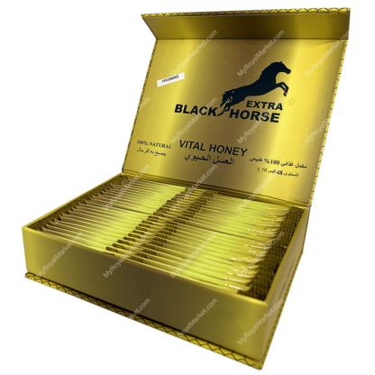 Black Horse Extra Vital Honey  48 x 10 gram - Image 2