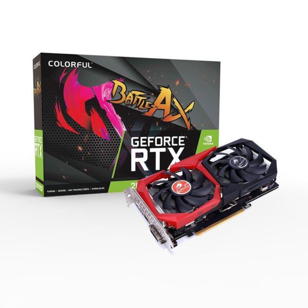 GeForce RTX 2060 SUPER arc-en-ciel coloré d'occasion, carte graphique et jeux de haute qualité